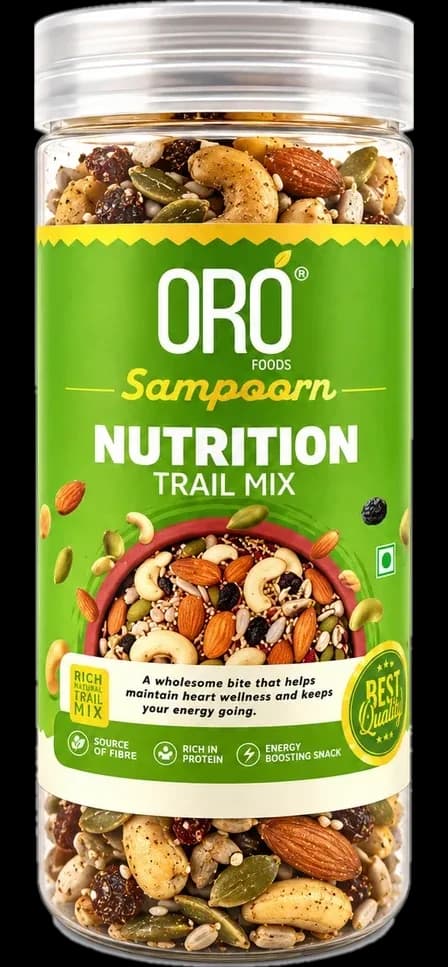 Nutrition Trail Mix jar