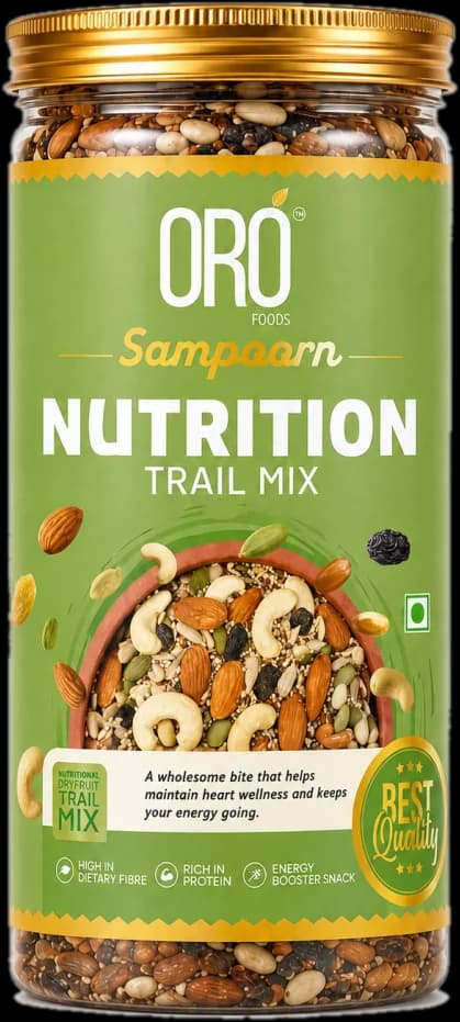 Nutrition Trail Mix jar