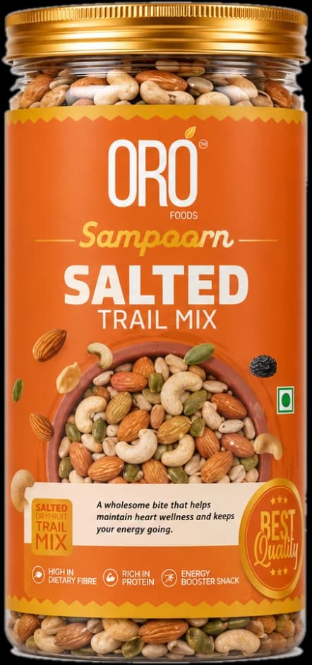 Salted Trail Mix jar