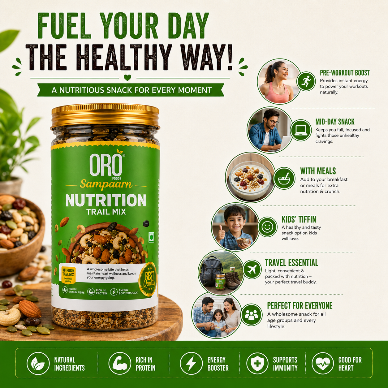 Nutrition Trail Mix (400g)