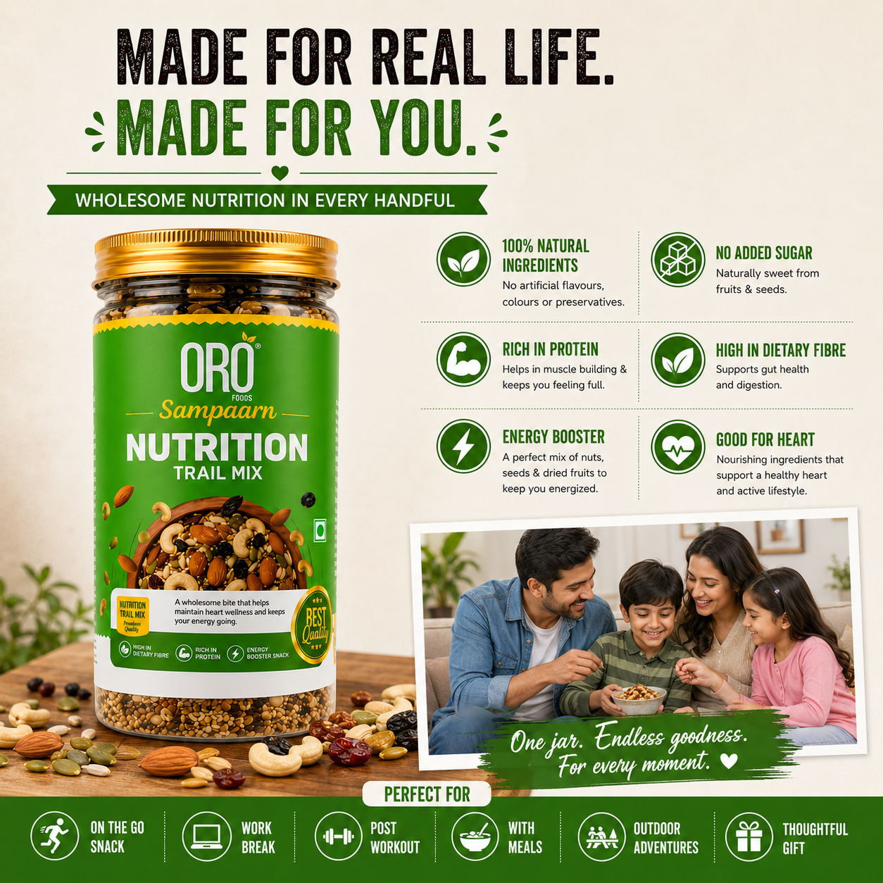 Nutrition Trail Mix (400g)