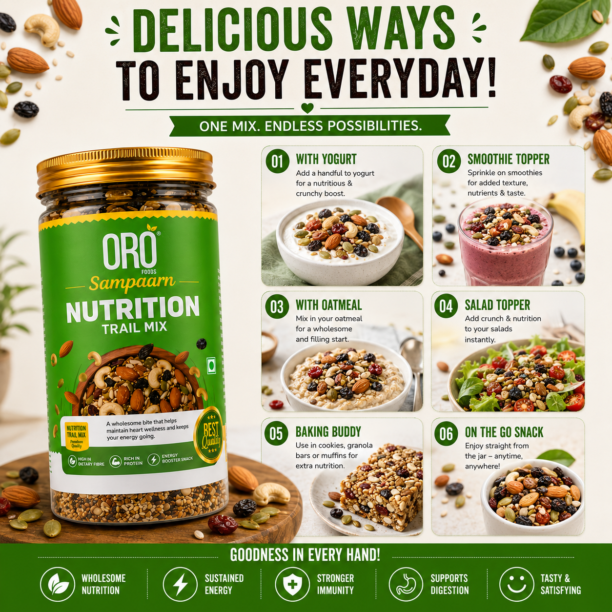 Nutrition Trail Mix (400g)