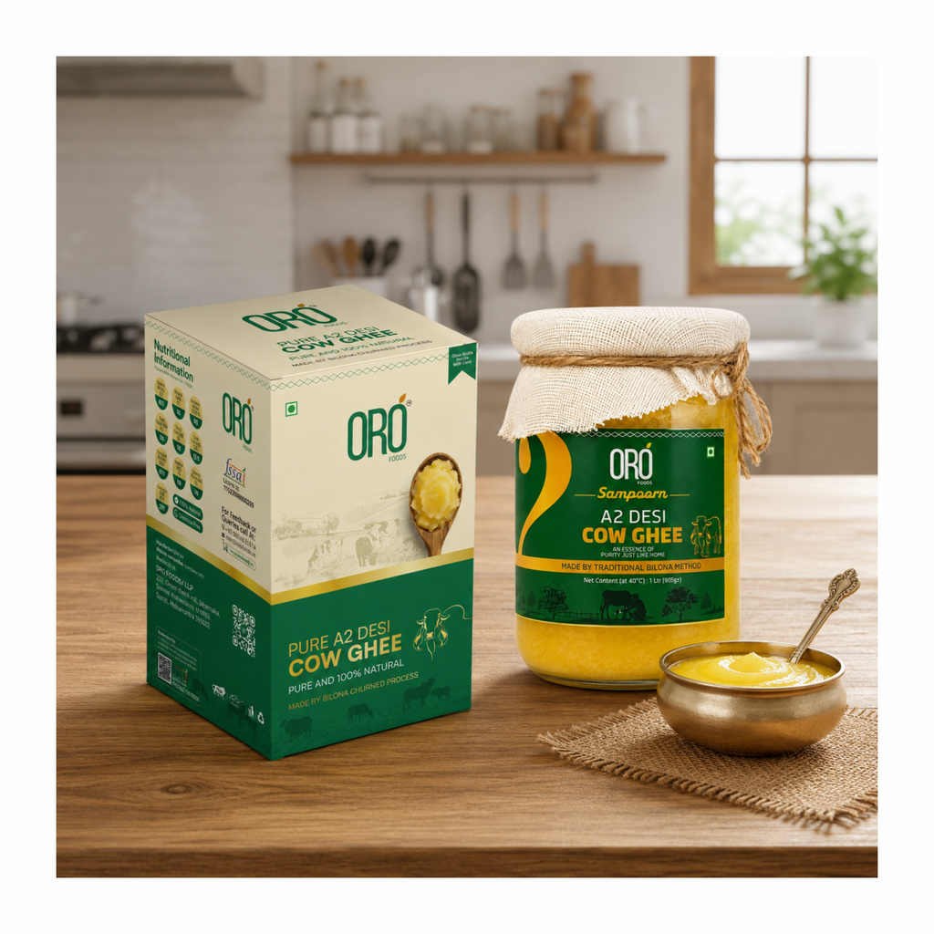Sampoorna A2 Desi Cow Ghee – 500 ml