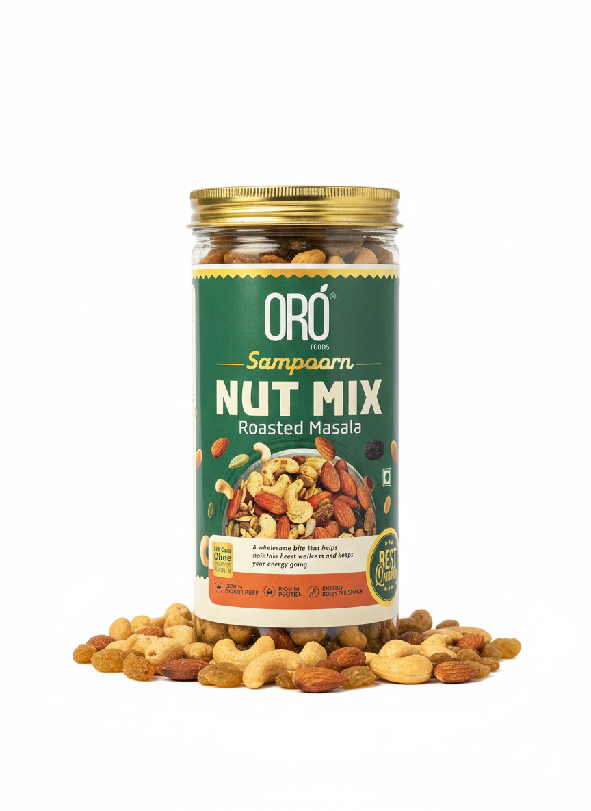 Oro Foods NUT MIX ( 400g Each ) Pack of 2