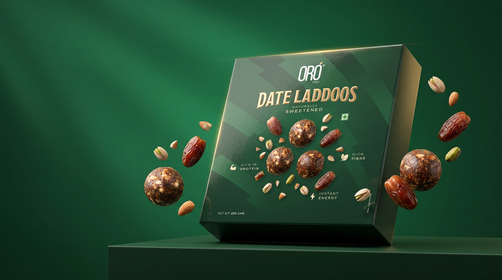 Date Laddoos – Naturally Sweetened